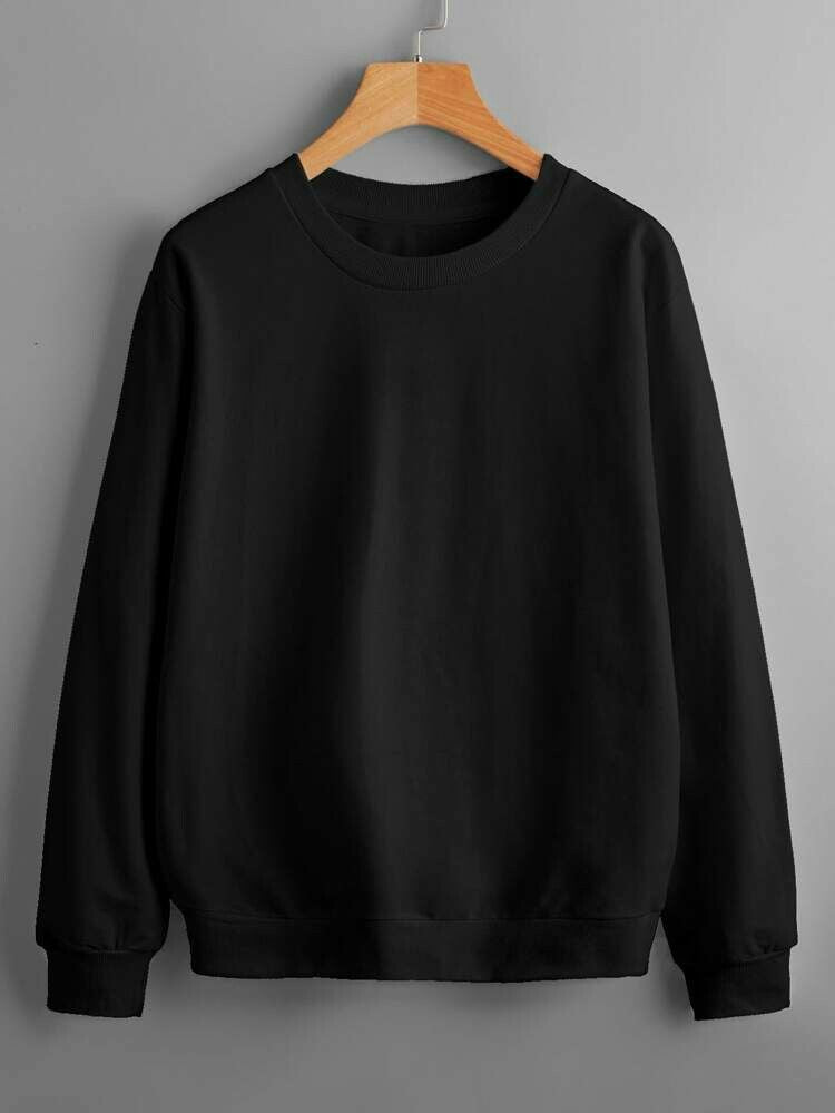 Plain Color Sweatshirt