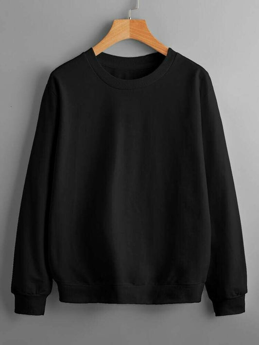 Plain Color Sweatshirt